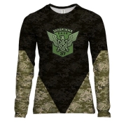 Жіночий 3D лонгслів 37 ОМПБ Запоріжжя