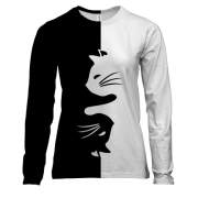 Жіночий 3D лонгслів "Ін Янь Мяу"