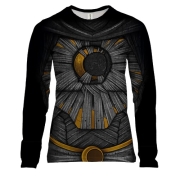 Женский 3D лонгслив "Костюм Лунного рыцаря"