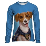 Женский 3D лонгслив Пес Патрон ДСНС (2)