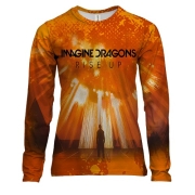 Жіночий 3D лонгслів Imagine Dragons rise up