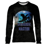 Женский 3D лонгслив Dungeon Master