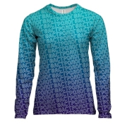 Жіночий 3D лонгслів з хештегом #астролог