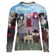 Женский 3D лонгслив Naruto`s comand 10