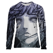 Жіночий 3D лонгслів Naruto character 23