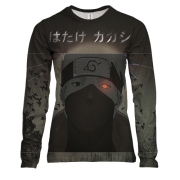 Жіночий 3D лонгслів Kakashi red eye