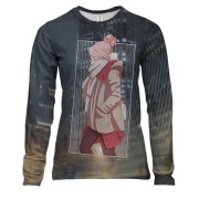 Жіночий 3D лонгслів Sakura casual style