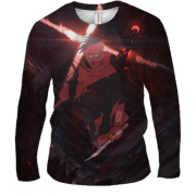 Чоловічий 3D лонгслів Kakashi.