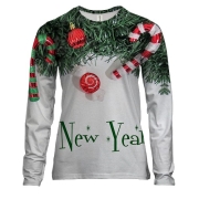 Жіночий 3D лонгслів New Year 2021