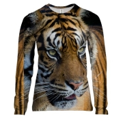 Женский 3D лонгслив Big Tiger