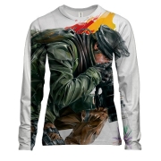 Жіночий 3D лонгслів Scars - (Nomad x Maverick)