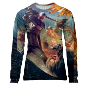 Жіночий 3D лонгслів The Witcher 3: Wild Hunt