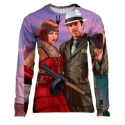 Женский 3D лонгслив GTA.