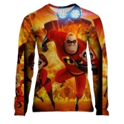 Женский 3D лонгслив The Incredibles