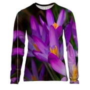 Женский 3D лонгслив Feolite flowers
