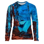 Женский 3D лонгслив Multicolor abstraction 5