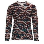 Жіночий 3D лонгслів Mushrooms pattern