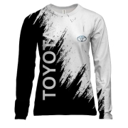 Жіночий 3D лонгслів Toyota (BW)