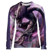 Жіночий 3D лонгслів Чужий. арт