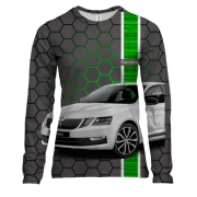 Жіночий 3D лонгслів Skoda Octavia