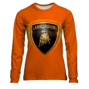 Жіночий 3D лонгслів Lamborghini (Orange)