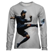 Жіночий 3D лонгслів Футболіст б