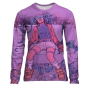 Женский 3D лонгслив Modern party