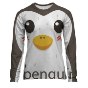 Жіночий 3D лонгслів Penguin