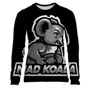 Жіночий 3D лонгслів Mad Koala