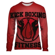 Жіночий 3D лонгслів Kick boxing fitness