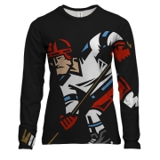 Жіночий 3D лонгслів Hockey art