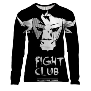 Жіночий 3D лонгслів Fight Club