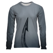 Жіночий 3D лонгслів з рыболовним крючком