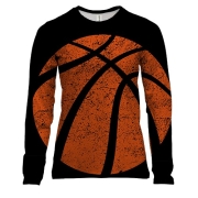 Жіночий 3D лонгслів Basketball ball