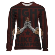 Женский 3D лонгслив Fight Champion