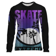 Жіночий 3D лонгслів Skate extreme