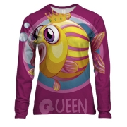 Жіночий 3D лонгслів Queen fish