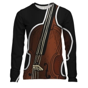 Женский 3D лонгслив String