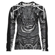 Жіночий 3D лонгслів з бикой борцем