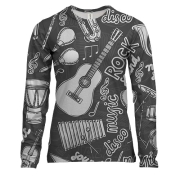 Женский 3D лонгслив Rock Sound