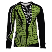 Жіночий 3D лонгслів з доберманом