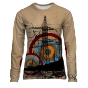 Женский 3D лонгслив с антеннами