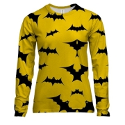 Жіночий 3D лонгслів з кажанами