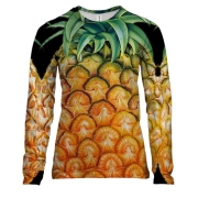 Жіночий 3D лонгслів з ананасом