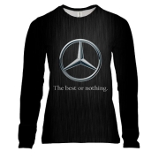 Жіночий 3D лонгслів Mercedes-Benz - The best or nothing