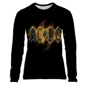 Жіночий 3D лонгслів AC/DC