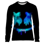 Женский 3D лонгслив Marshmello (2)