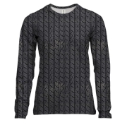 Женский 3D лонгслив с поверхностью покрышки