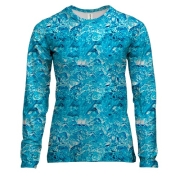 Женский 3D лонгслив со льдом