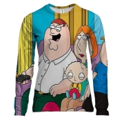 Женский 3D лонгслив Гриффины (Family Guy)